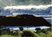George Wesley Bellows Breaking Sky, Monhegan oil on canvas